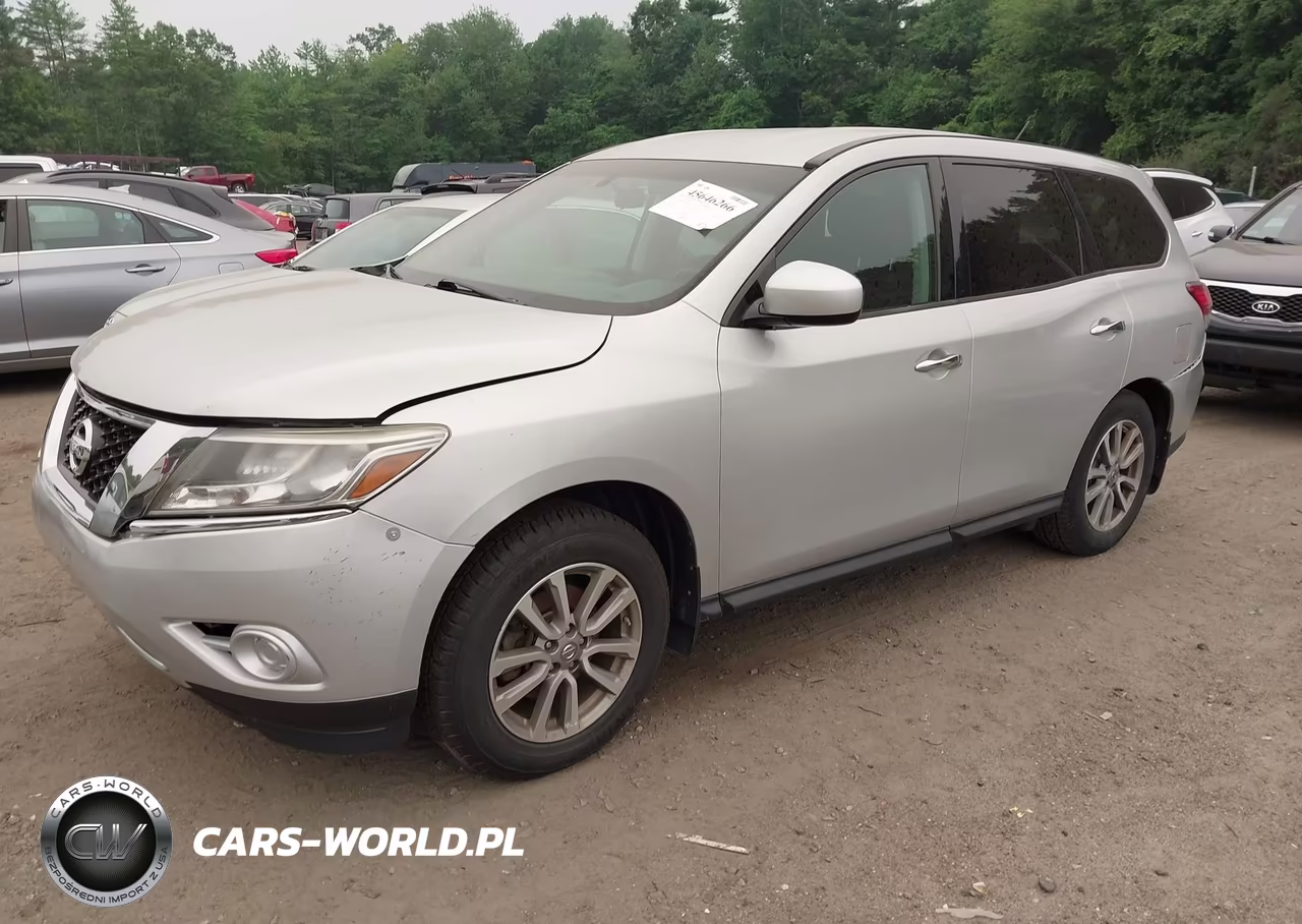 2014 Nissan Pathfinder S VIN:5N1AR2MMXEC734956 - 2