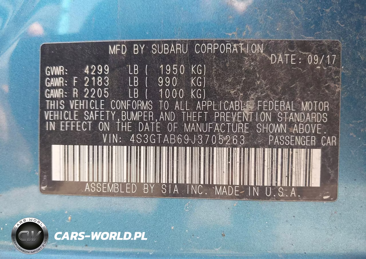 2018 Subaru Impreza 2.0I Premium VIN:4S3GTAB69J3705263 - 9