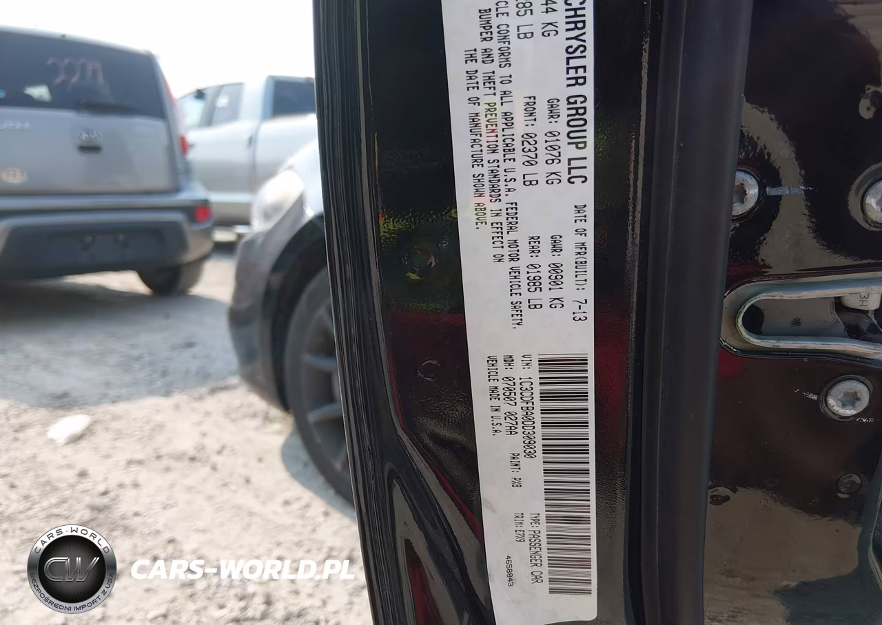 2013 Dodge Dart Sxt VIN:1C3CDFBA0DD309030 - 9