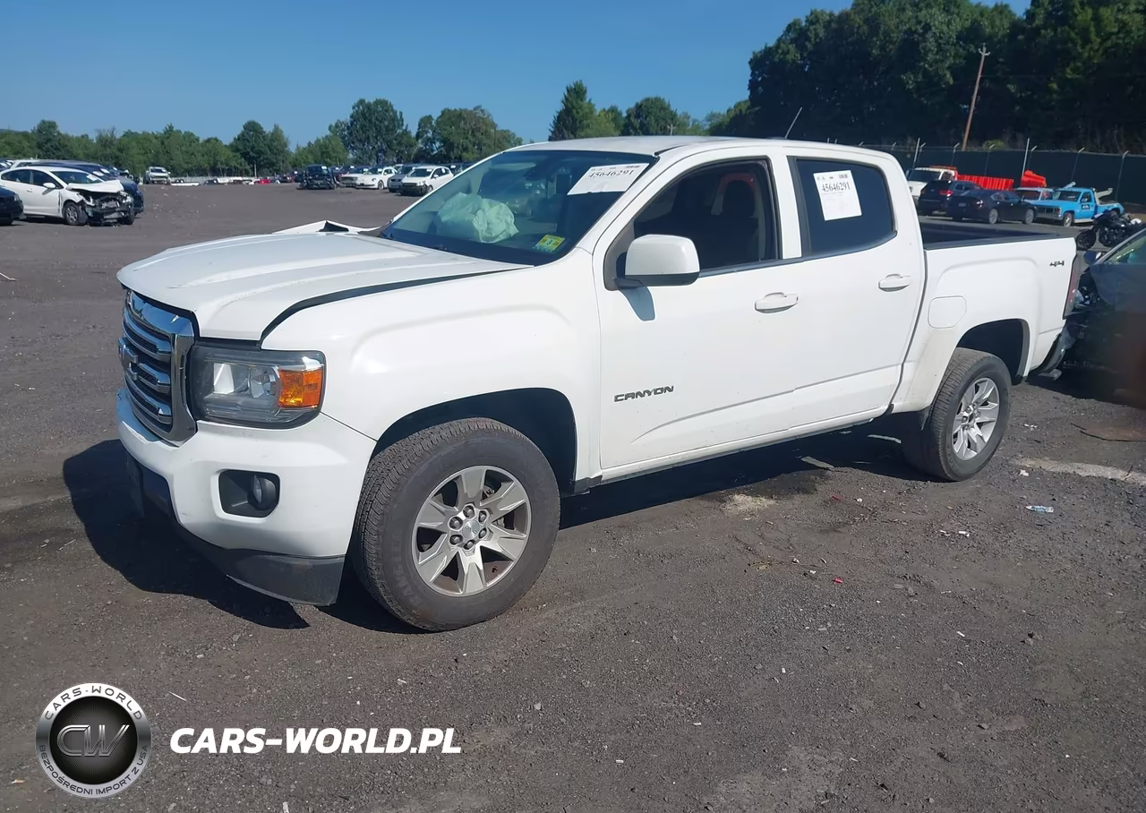 2015 GMC Canyon 4Wd Sle VIN:1GTG6BE36F1212156 - 2