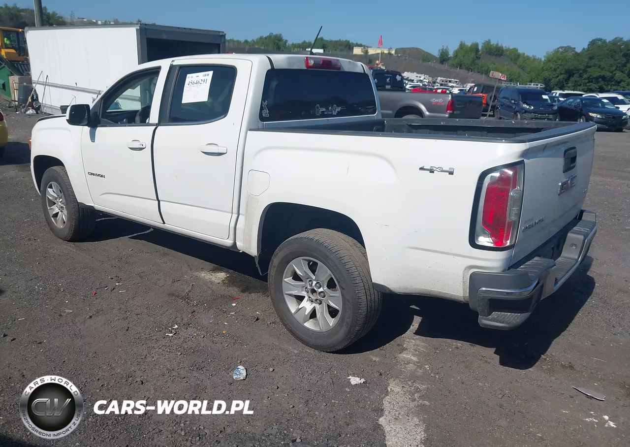 2015 GMC Canyon 4Wd Sle VIN:1GTG6BE36F1212156 - 3