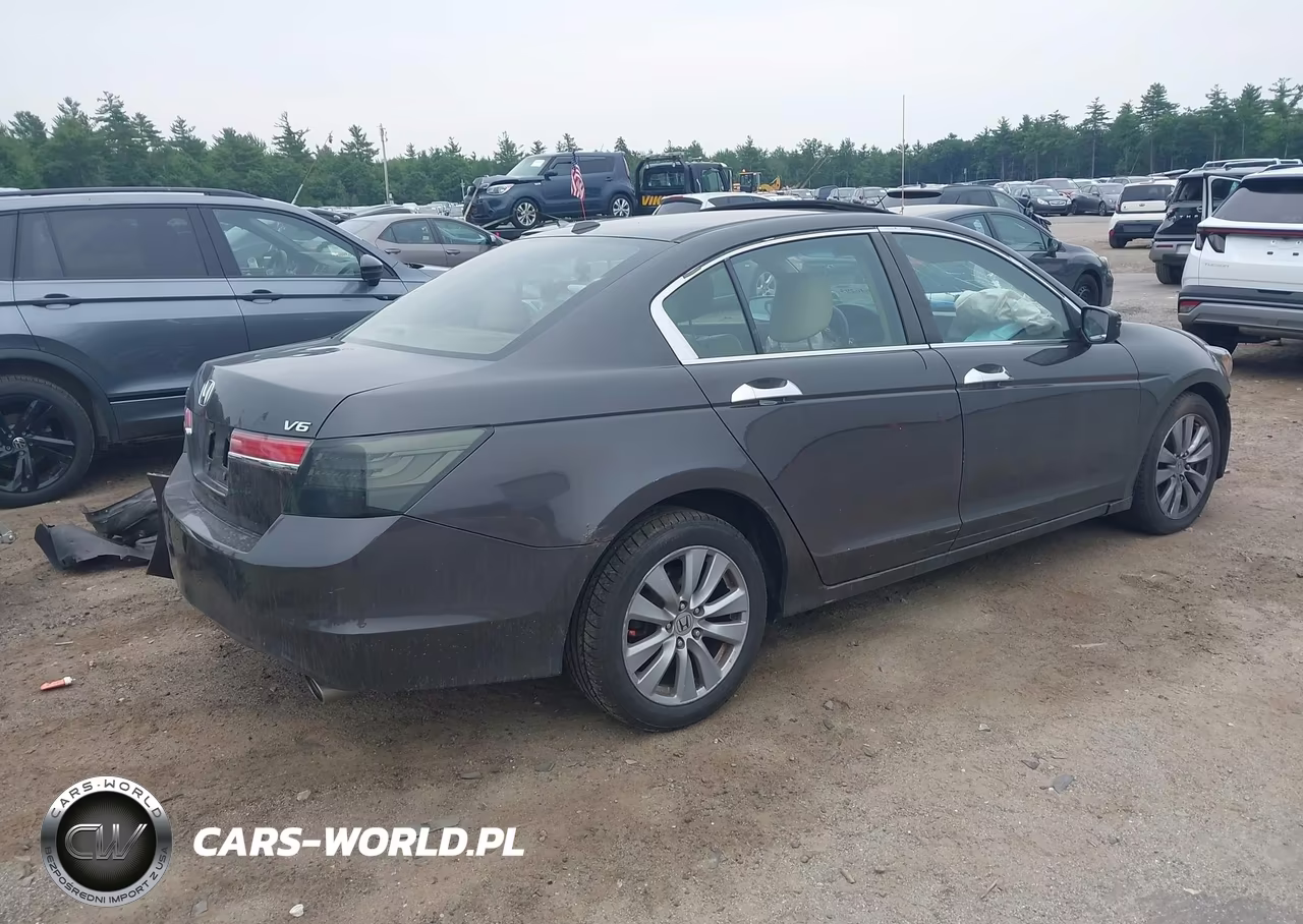 2011 Honda Accord 3.5 Ex-L VIN:1HGCP3F87BA013642 - 4