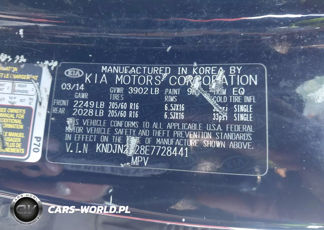 2014 Kia Soul VIN:KNDJN2A28E7728441 - 9