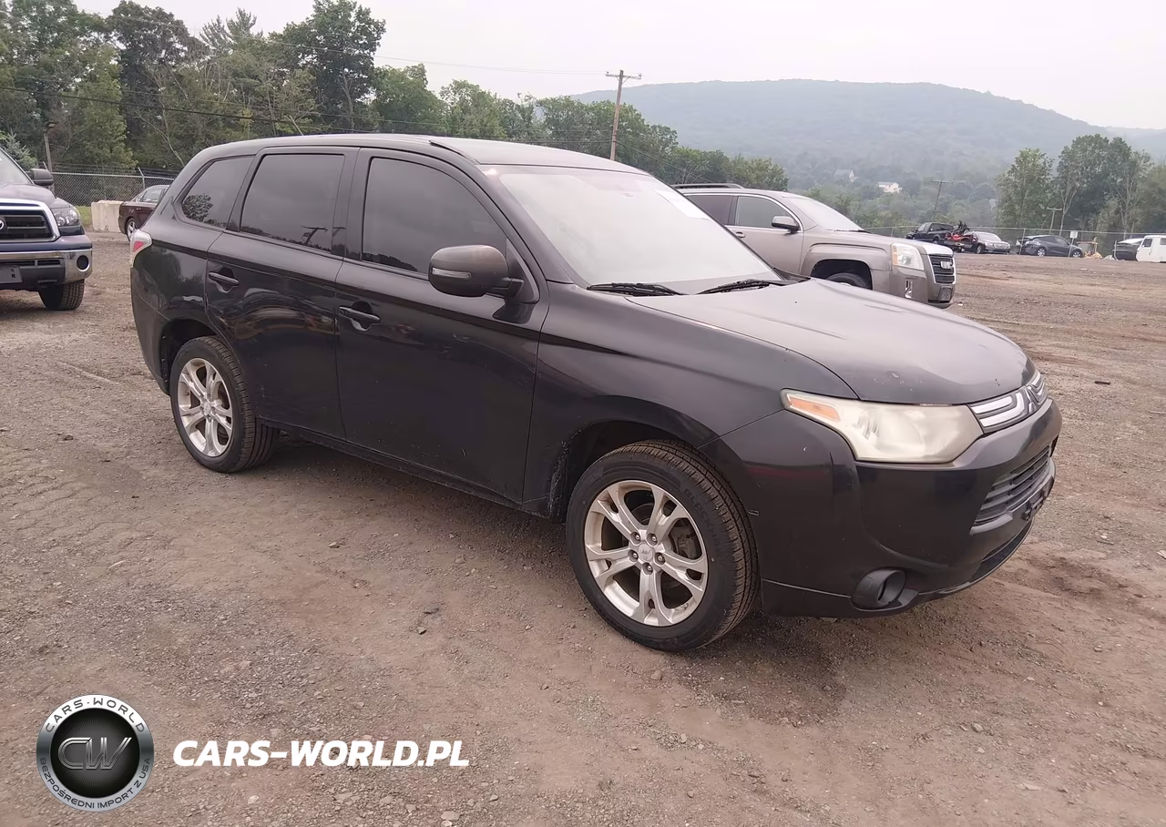 2014 Mitsubishi Outlander Se VIN:JA4AD3A35EZ012239 - 1