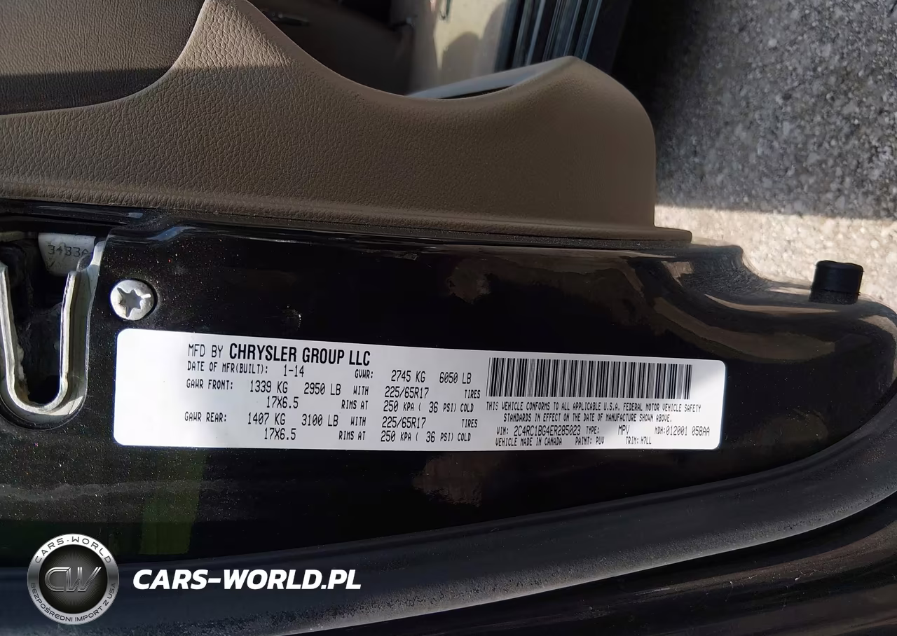 2014 Chrysler Town & Country Touring VIN:2C4RC1BG4ER285023 - 9