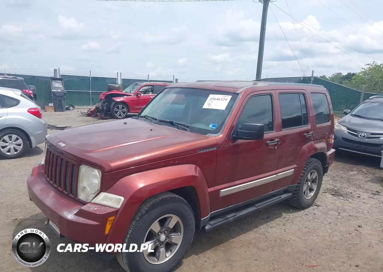 2008 Jeep Liberty Sport VIN:1J8GP28K18W135422 - 2