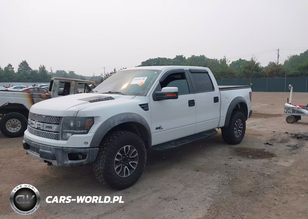 2012 Ford F-150 Svt Raptor VIN:1FTFW1R69CFA22831 - 2