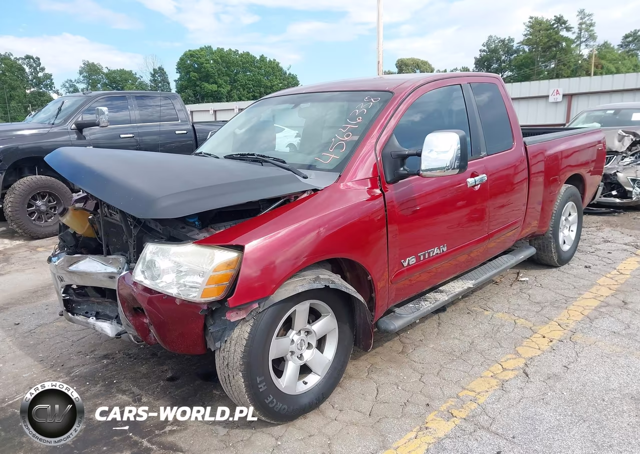 2005 Nissan Titan Se VIN:1N6BA06A05N569721 - 2