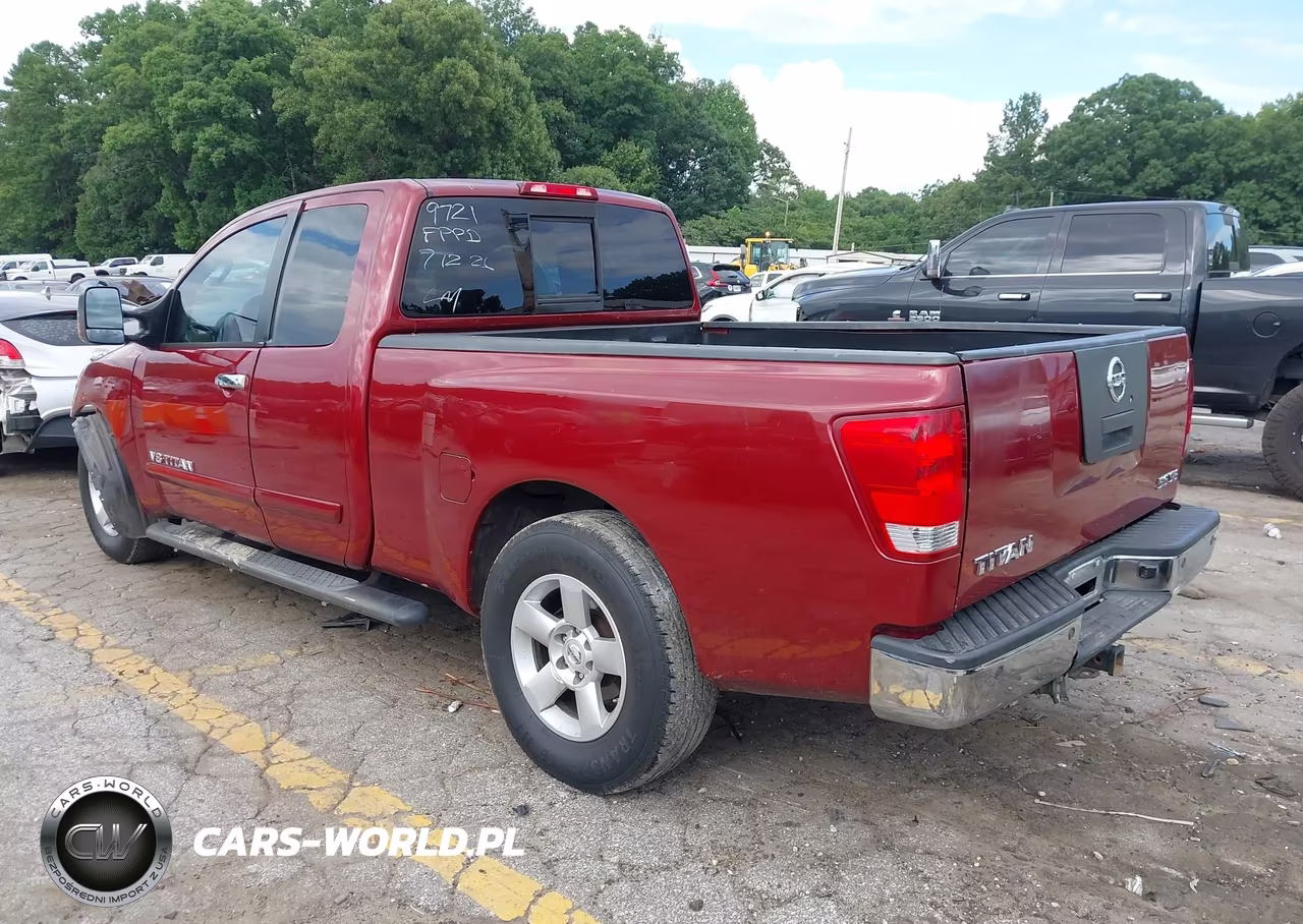 2005 Nissan Titan Se VIN:1N6BA06A05N569721 - 3