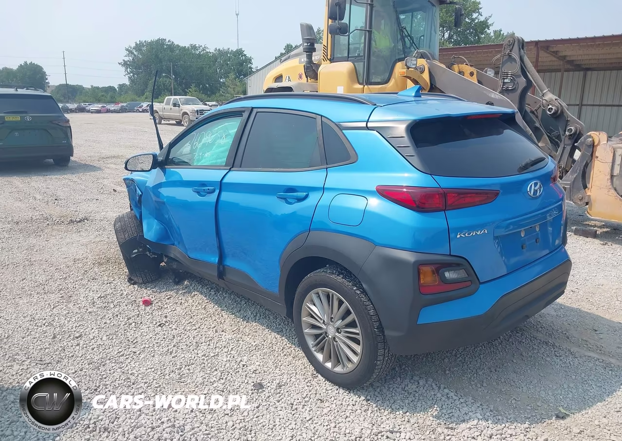 2019 Hyundai Kona Sel VIN:KM8K6CAA3KU257841 - 3