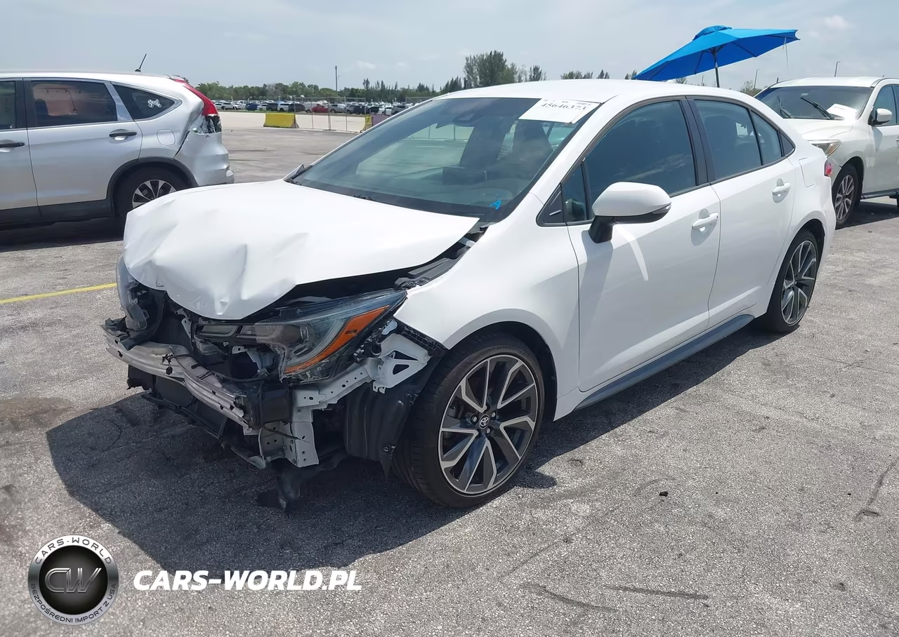 2021 Toyota Corolla Se VIN:5YFS4MCE9MP061287 - 2