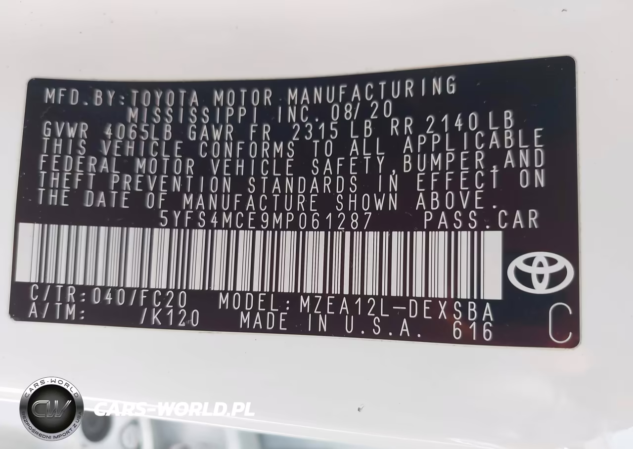 2021 Toyota Corolla Se VIN:5YFS4MCE9MP061287 - 9