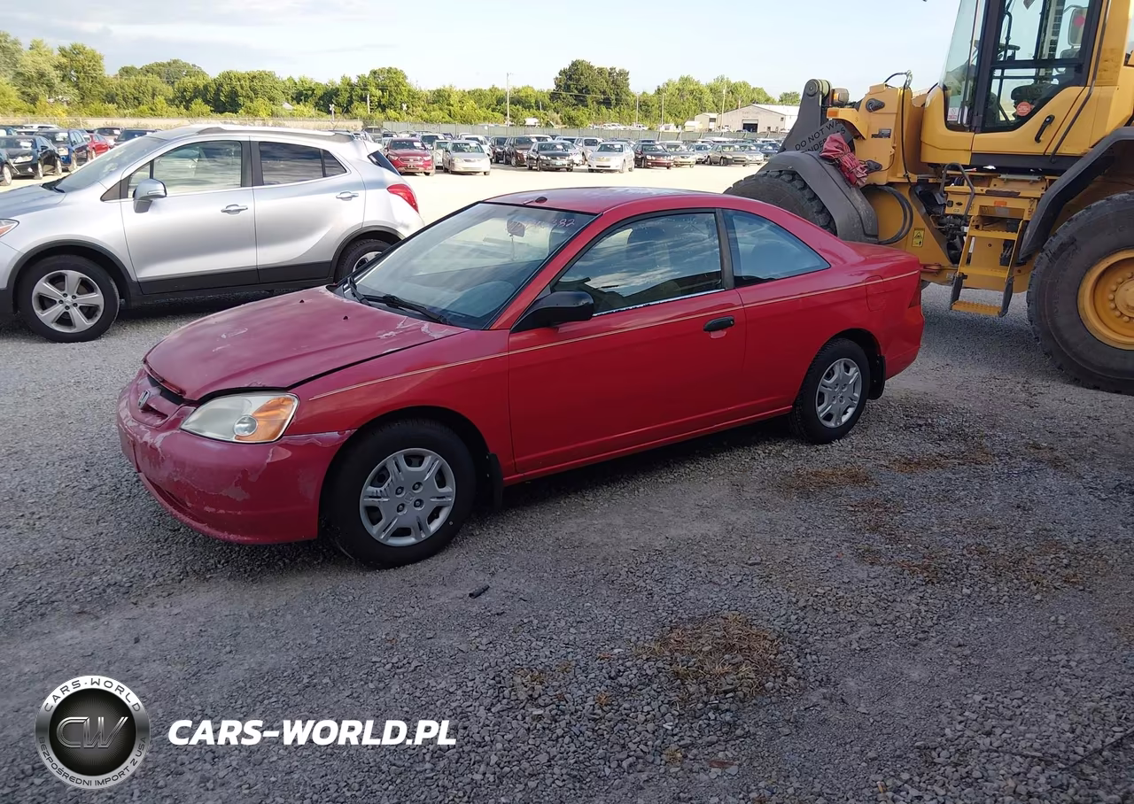 2001 Honda Civic Lx VIN:1HGEM22501L014495 - 2