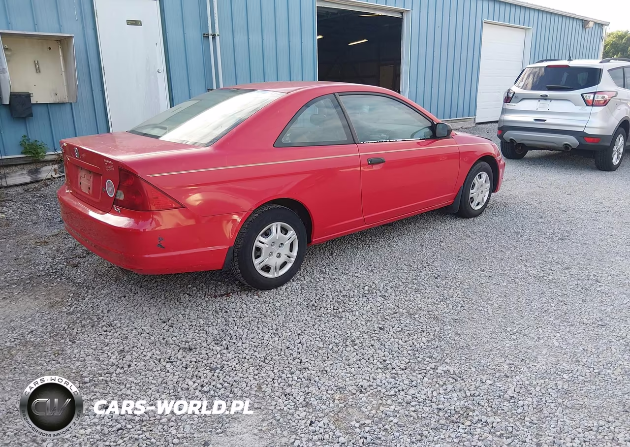 2001 Honda Civic Lx VIN:1HGEM22501L014495 - 4