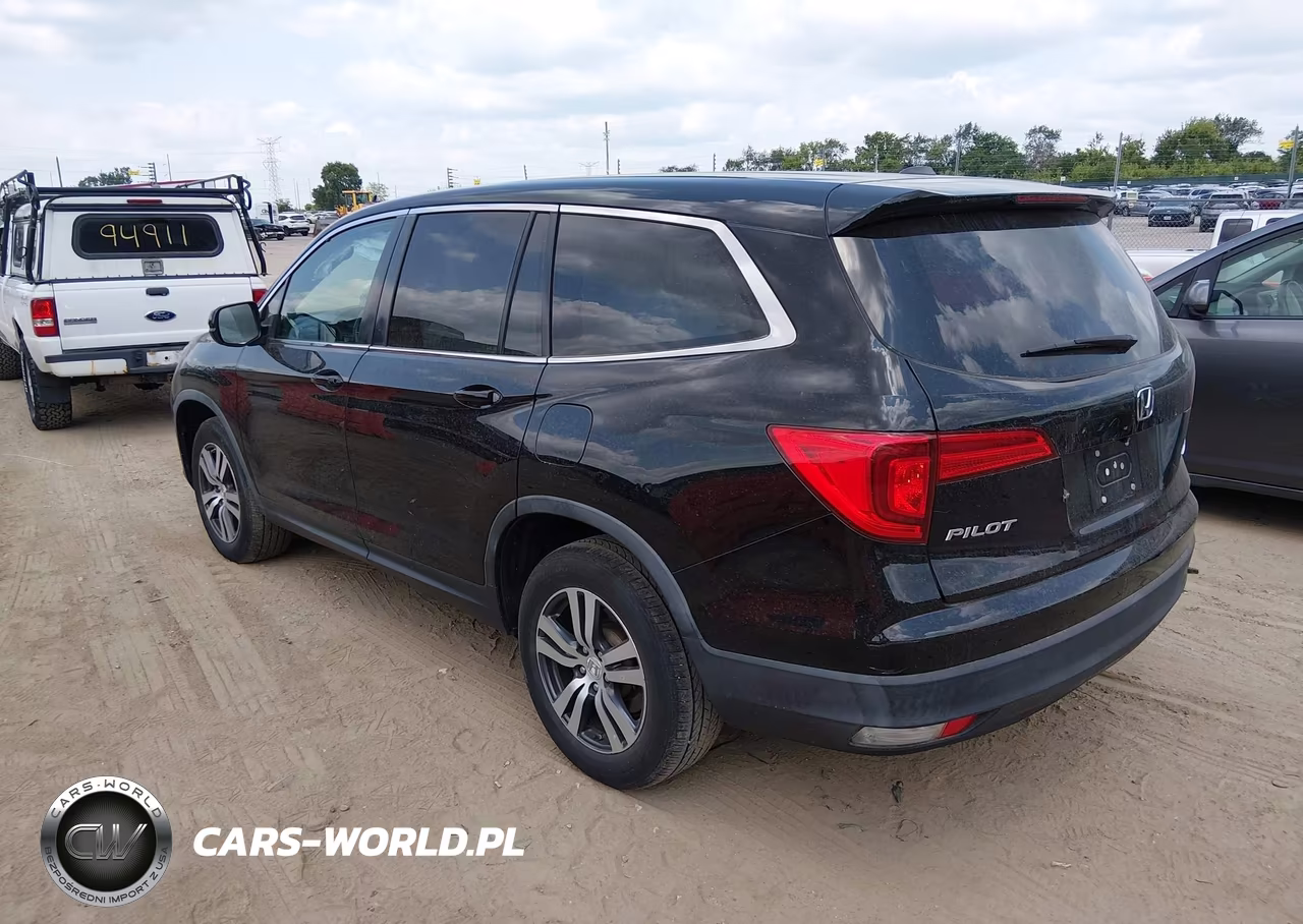 2017 Honda Pilot Ex-L VIN:5FNYF6H50HB063973 - 3