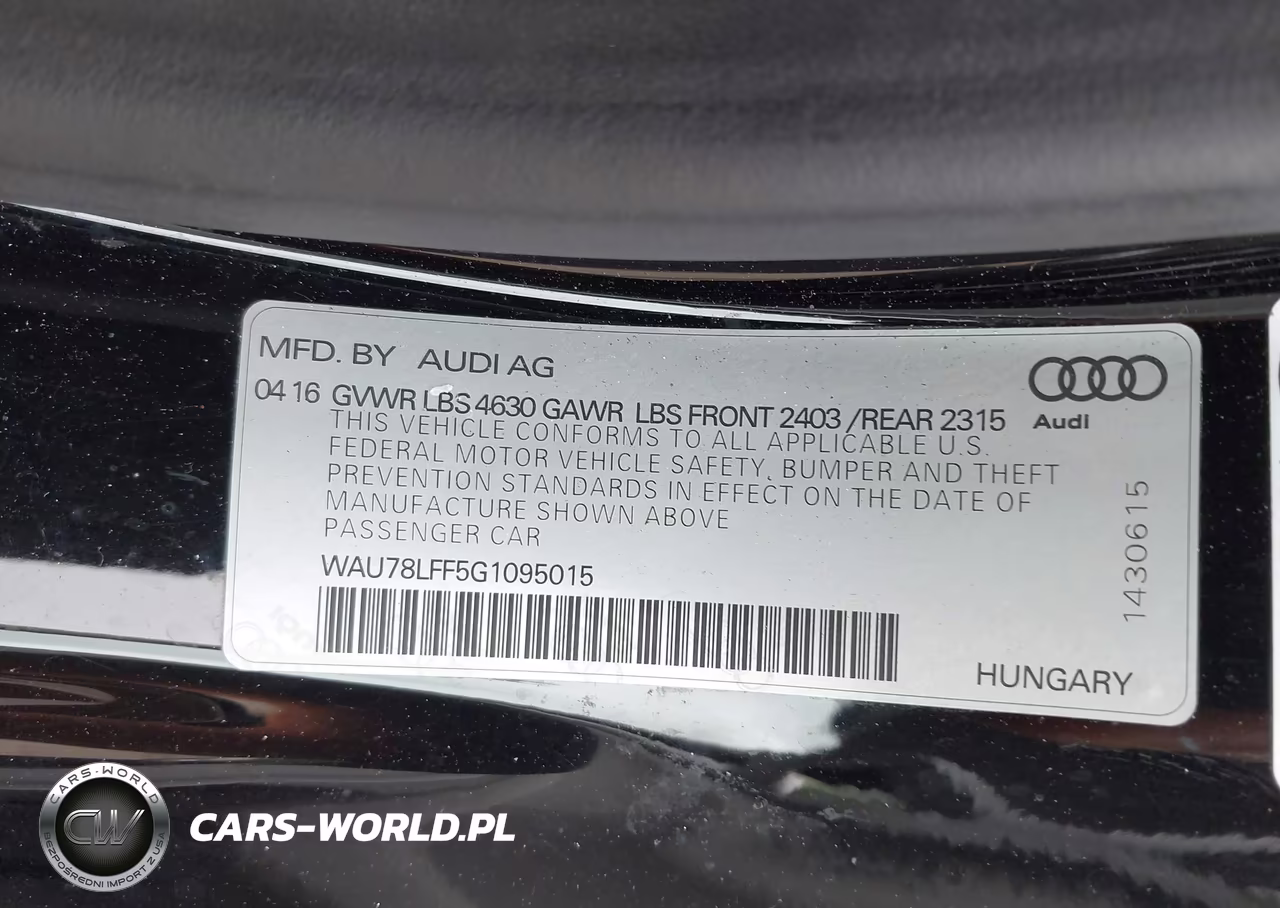 2016 Audi A3 2.0T Premium VIN:WAU78LFF5G1095015 - 9