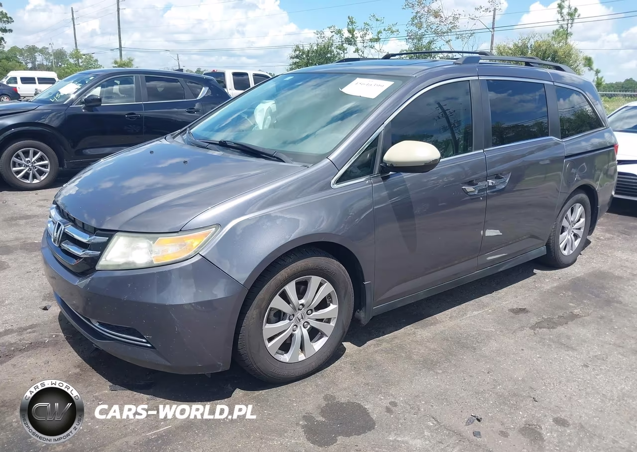 2015 Honda Odyssey Ex-L VIN:5FNRL5H65FB046647 - 2