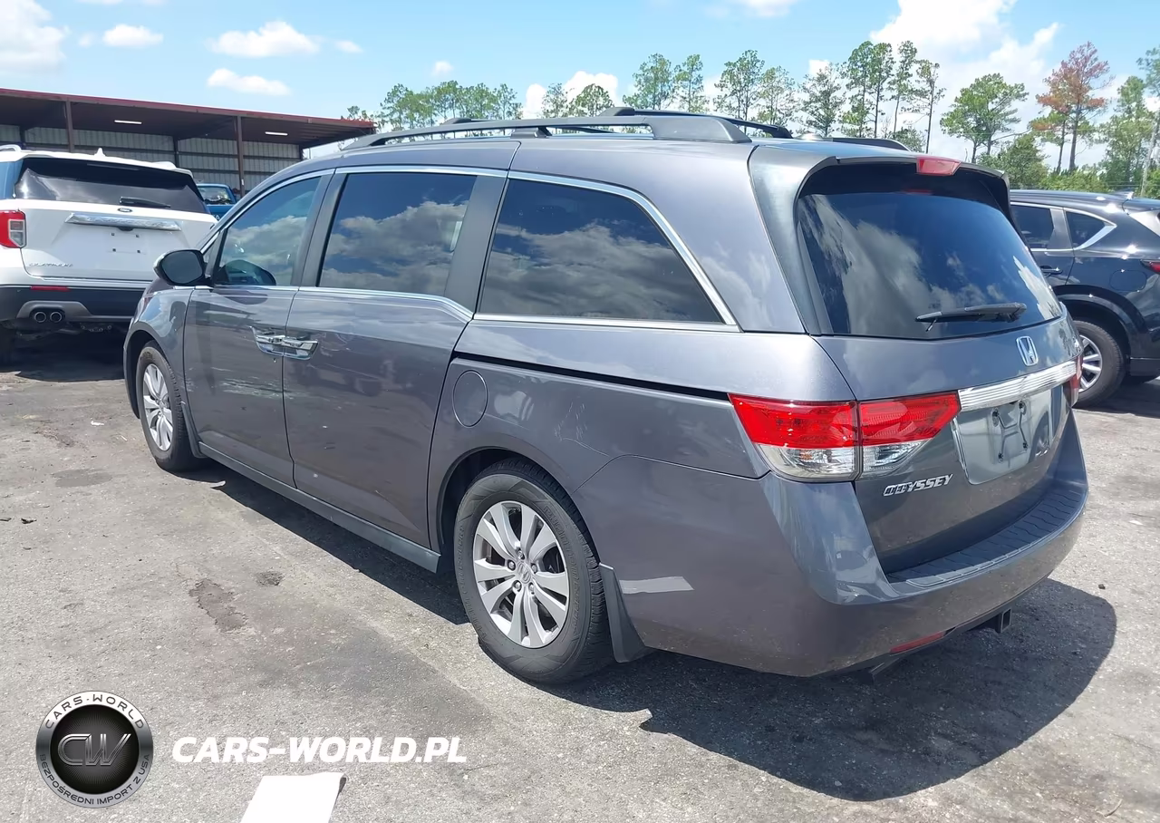 2015 Honda Odyssey Ex-L VIN:5FNRL5H65FB046647 - 3