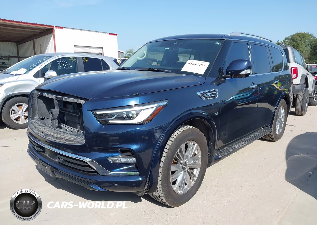 2020 Infiniti Qx80 Luxe VIN:JN8AZ2NF0L9702231 - 2