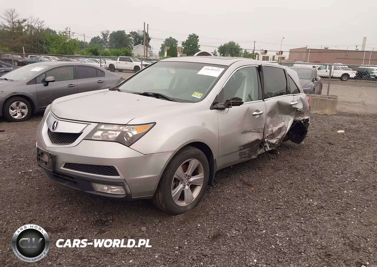 2010 Acura Mdx VIN:2HNYD2H26AH500745 - 2