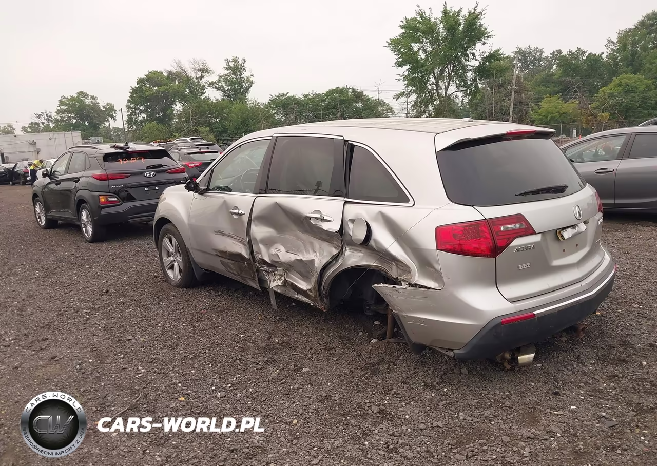 2010 Acura Mdx VIN:2HNYD2H26AH500745 - 3