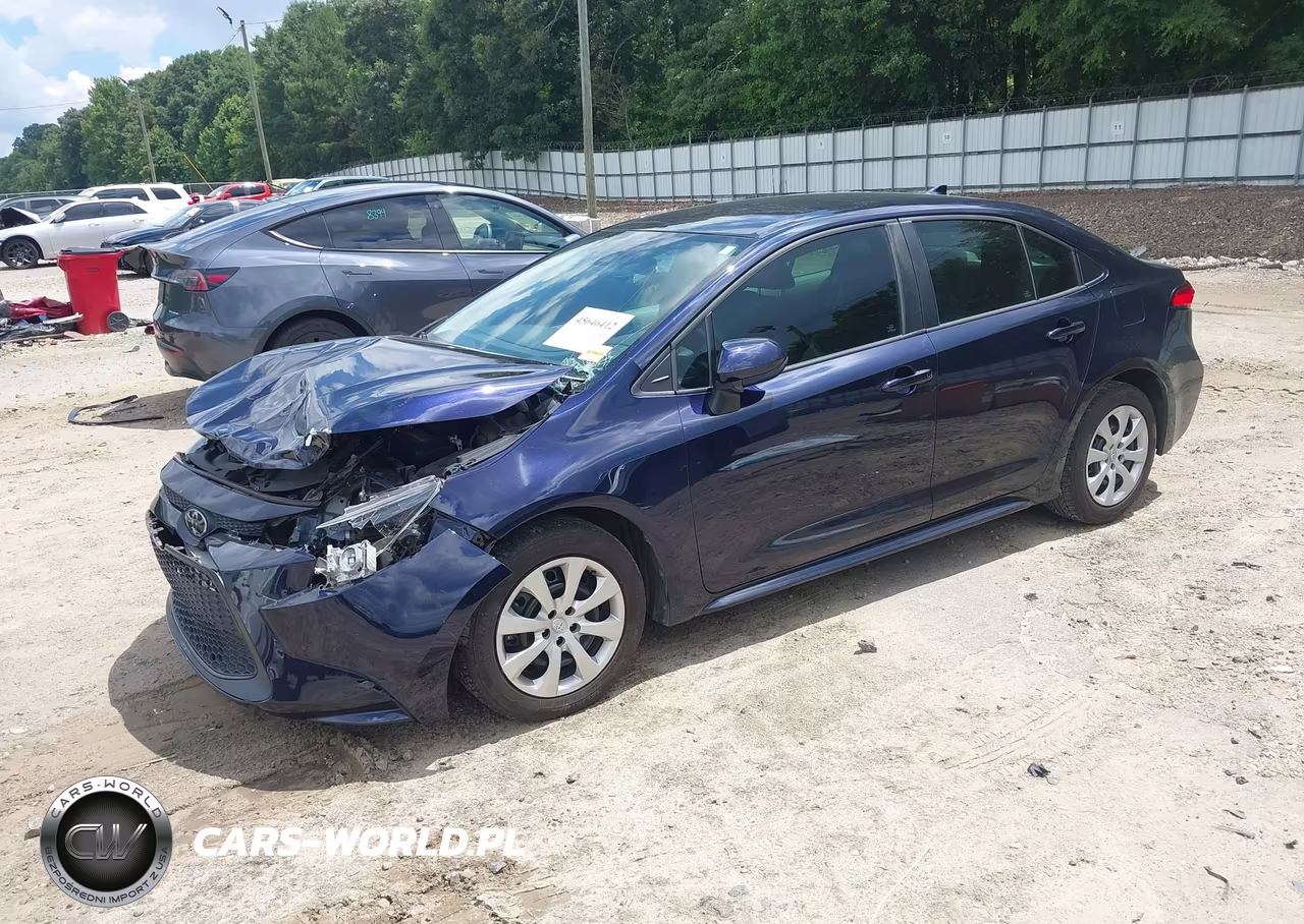 2022 Toyota Corolla Le VIN:5YFEPMAE7NP361712 - 2