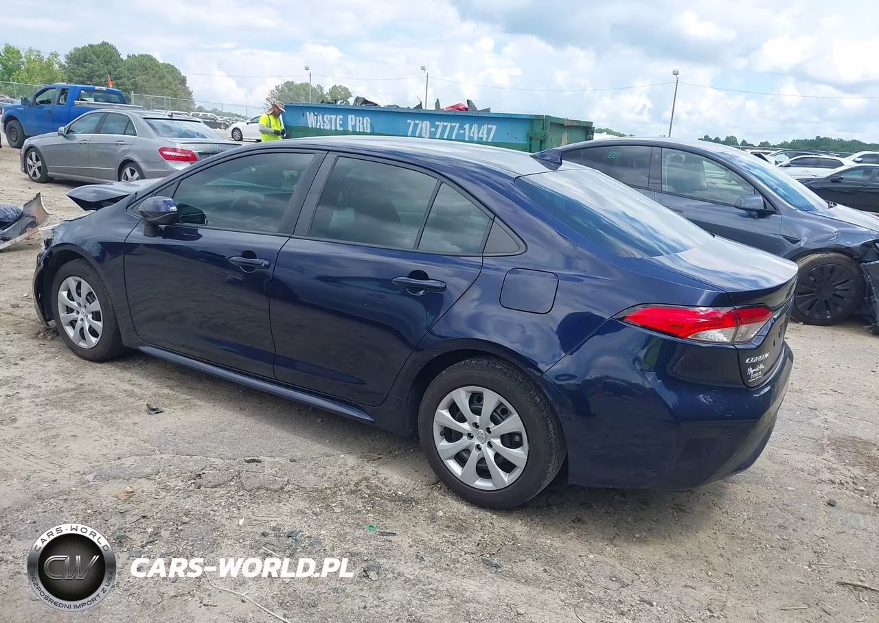 2022 Toyota Corolla Le VIN:5YFEPMAE7NP361712 - 3