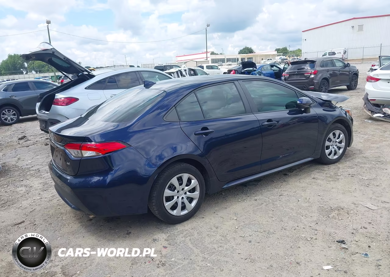 2022 Toyota Corolla Le VIN:5YFEPMAE7NP361712 - 4