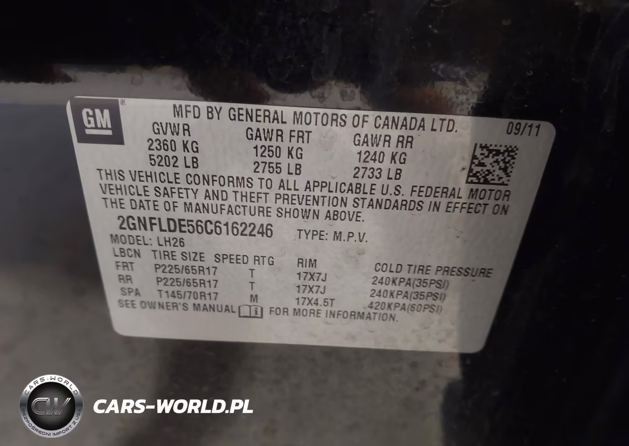 2012 Chevrolet Equinox Lt W-1Lt VIN:2GNFLDE56C6162246 - 9