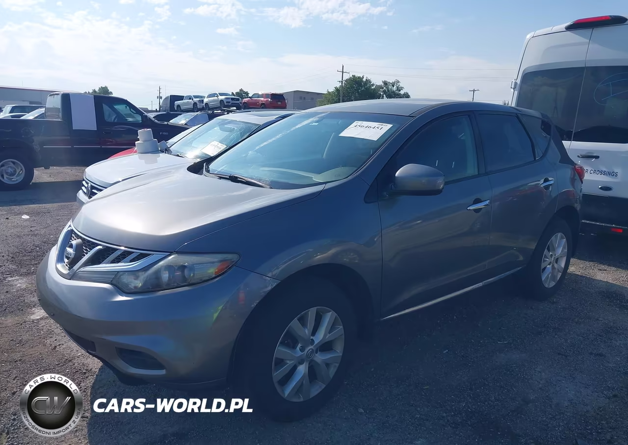 2013 Nissan Murano S VIN:JN8AZ1MUXDW208410 - 2