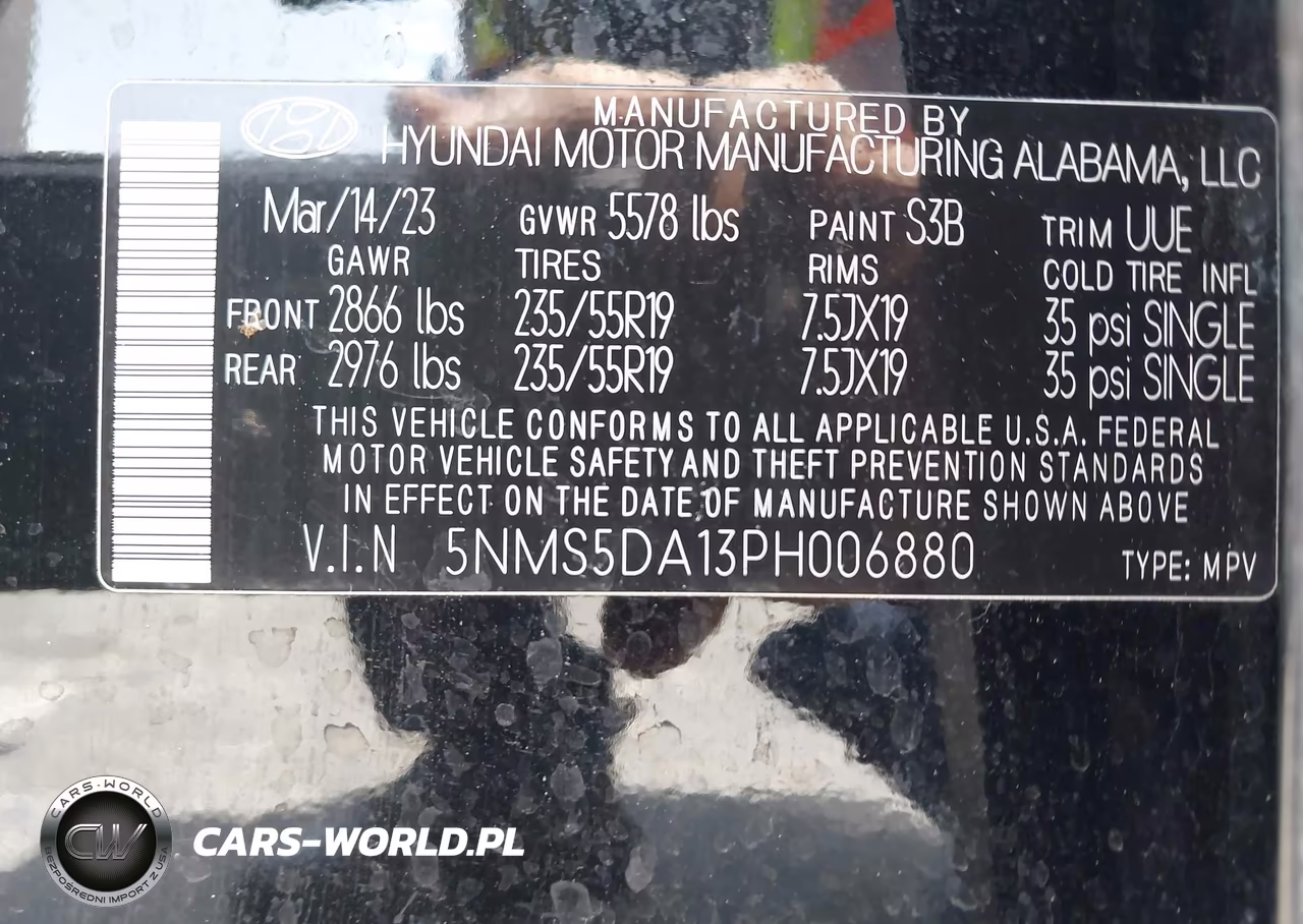 2023 Hyundai Santa Fe Hybrid Limited VIN:5NMS5DA13PH006880 - 9