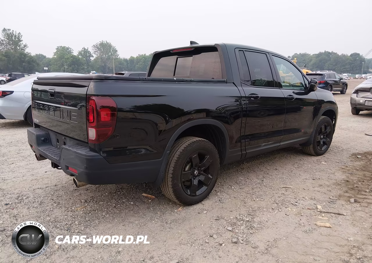 2025 Honda Ridgeline Black Edition VIN:5FPYK3F82SB011220 - 4