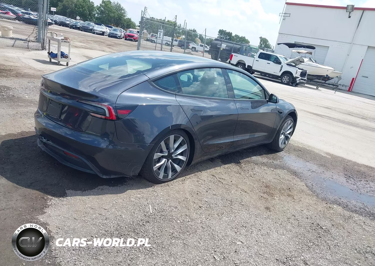 2026 Tesla Model 3 Premium Rear-Wheel Drive-Rear-Wheel Drive VIN:5YJ3E1EA4TF167067 - 4