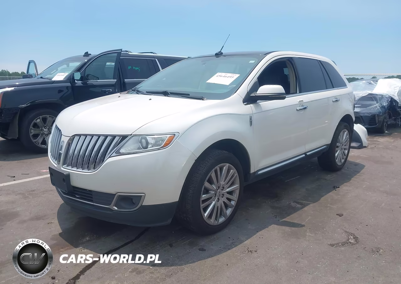 2012 Lincoln Mkx VIN:2LMDJ8JK5CBL09592 - 2