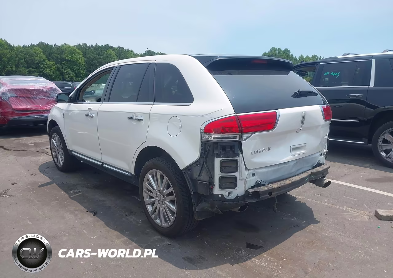 2012 Lincoln Mkx VIN:2LMDJ8JK5CBL09592 - 3