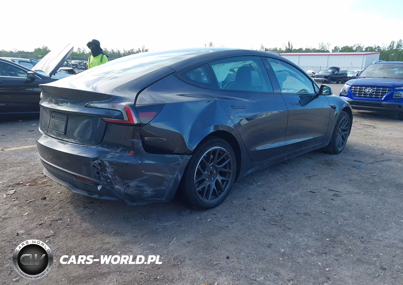 2025 Tesla Model 3 Long Range Rear-Wheel Drive-Standard Rear-Wheel Drive VIN:5YJ3E1EA4SF032637 - 4