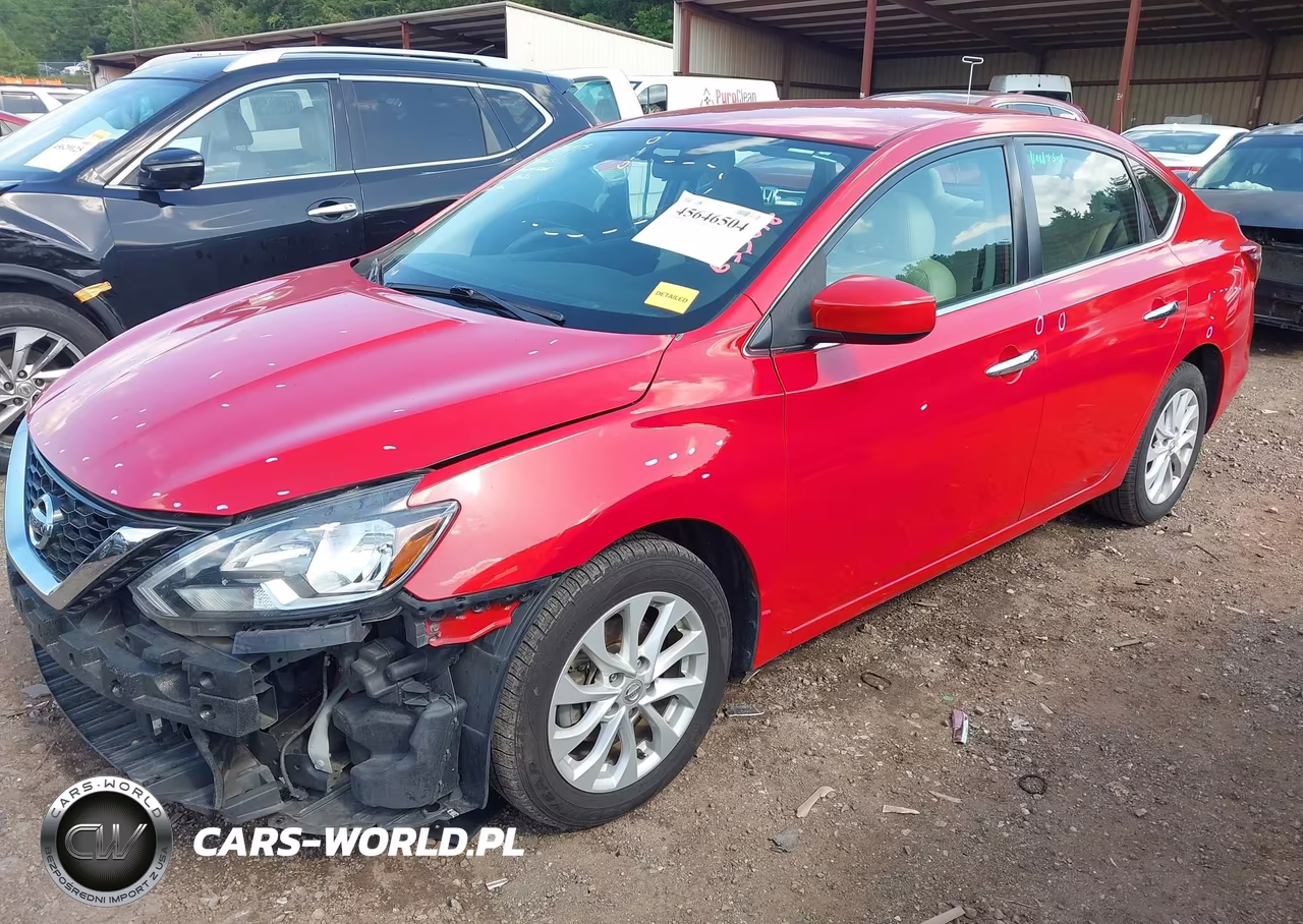 2018 Nissan Sentra Sv VIN:3N1AB7AP1JL633018 - 2
