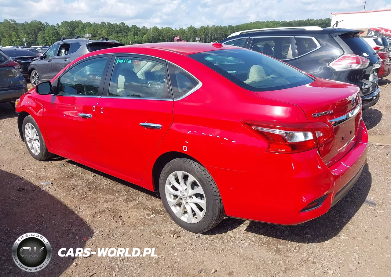 2018 Nissan Sentra Sv VIN:3N1AB7AP1JL633018 - 3