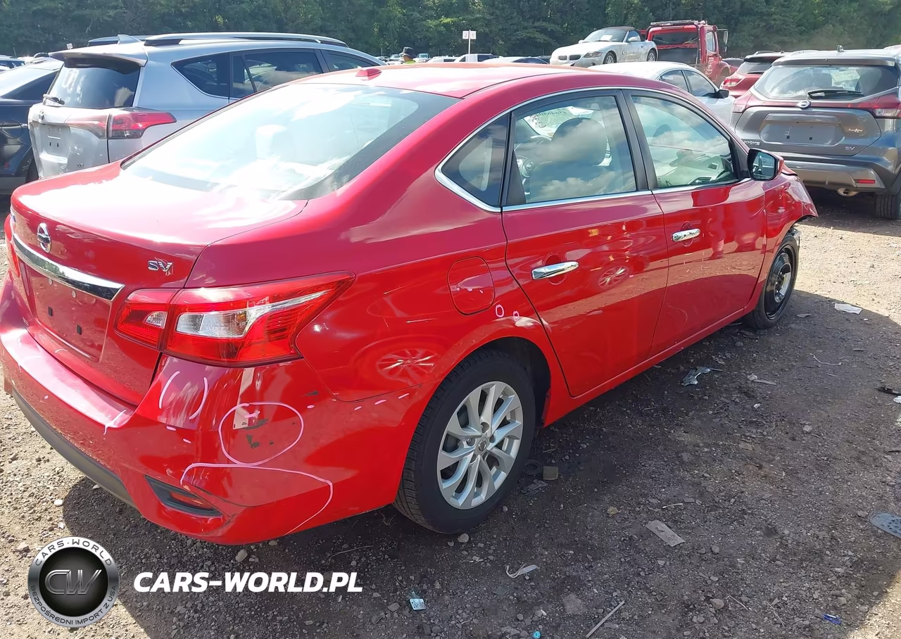 2018 Nissan Sentra Sv VIN:3N1AB7AP1JL633018 - 4