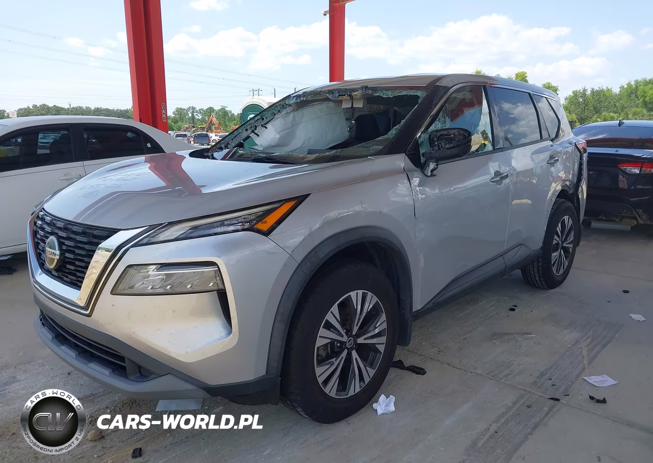 2021 Nissan Rogue Sv Fwd VIN:5N1AT3BA9MC808821 - 2