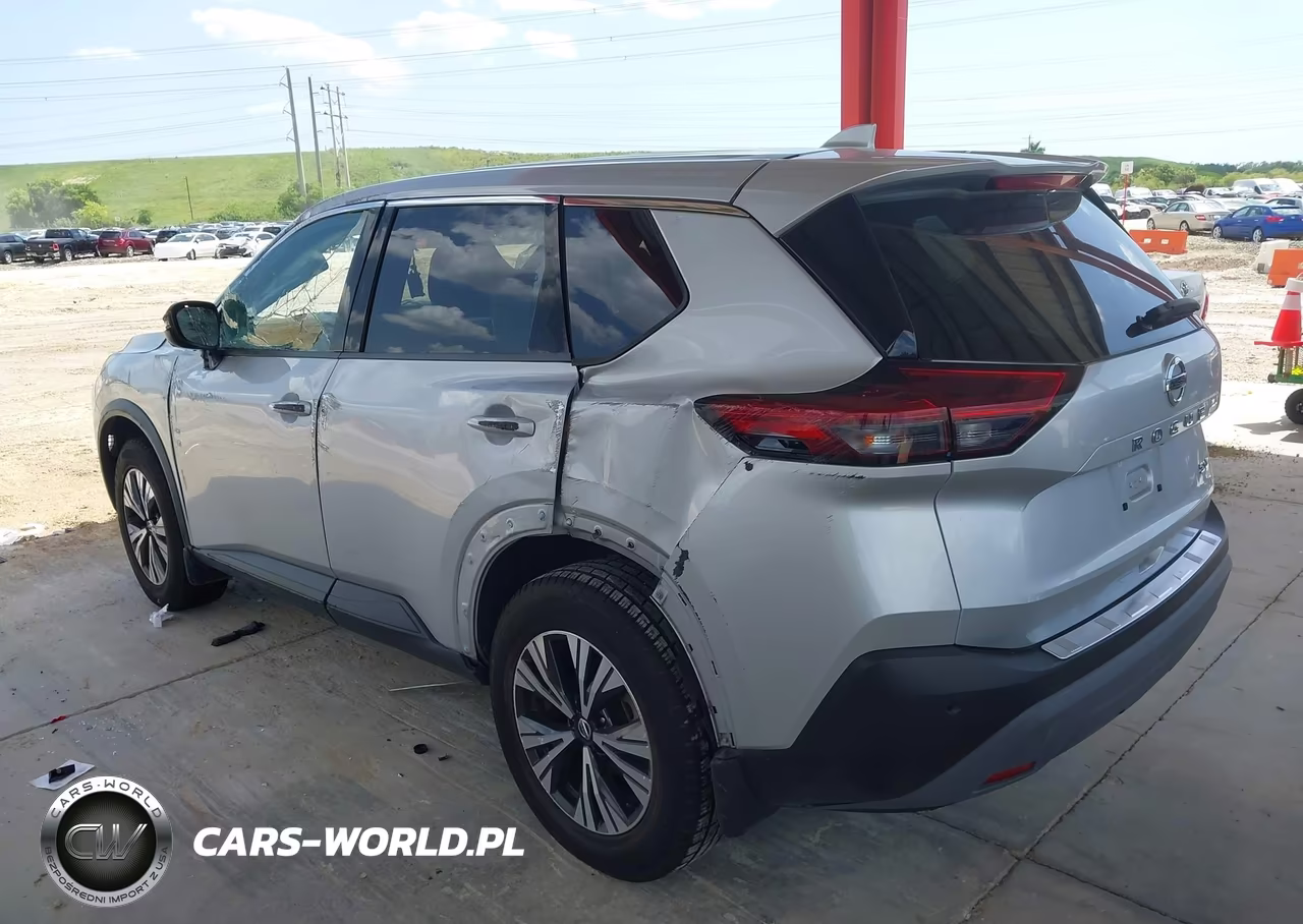 2021 Nissan Rogue Sv Fwd VIN:5N1AT3BA9MC808821 - 3
