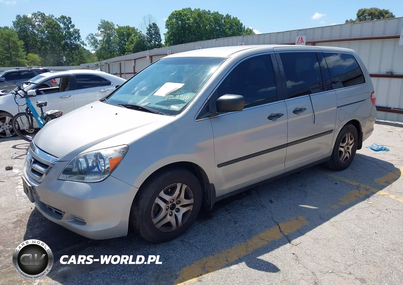 2007 Honda Odyssey Lx VIN:5FNRL38207B129910 - 2