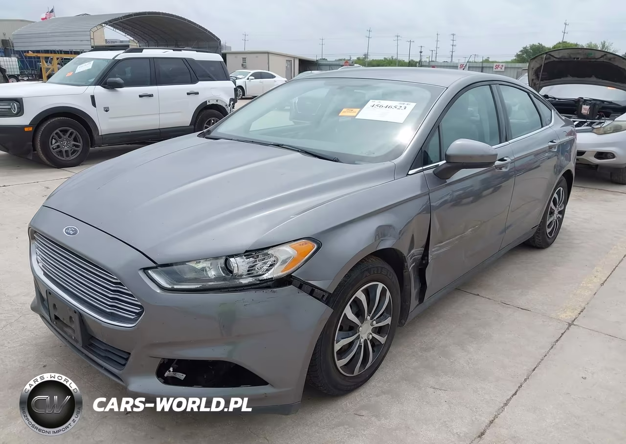 2014 Ford Fusion S VIN:3FA6P0G71ER356981 - 2