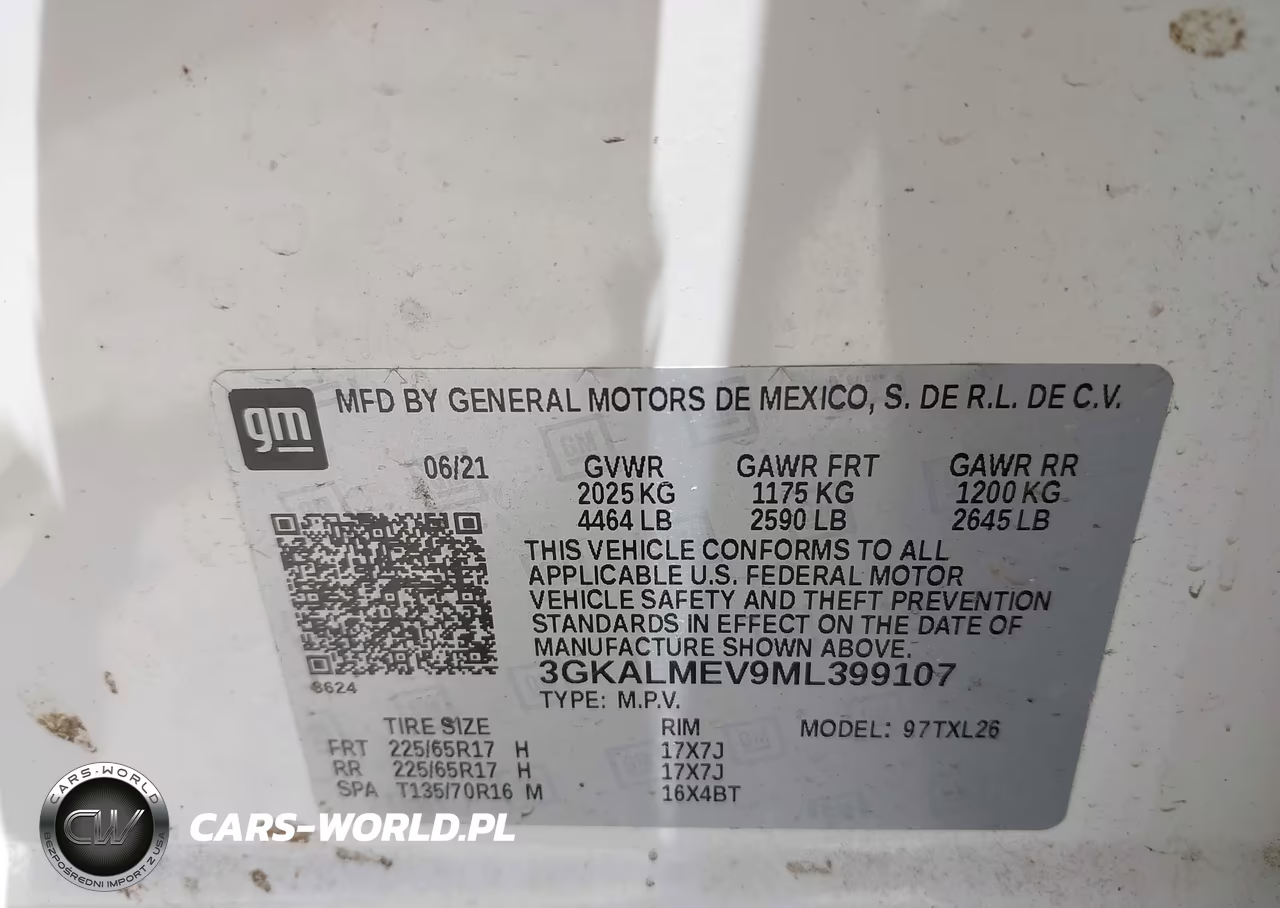 2021 GMC Terrain Fwd Sle VIN:3GKALMEV9ML399107 - 9