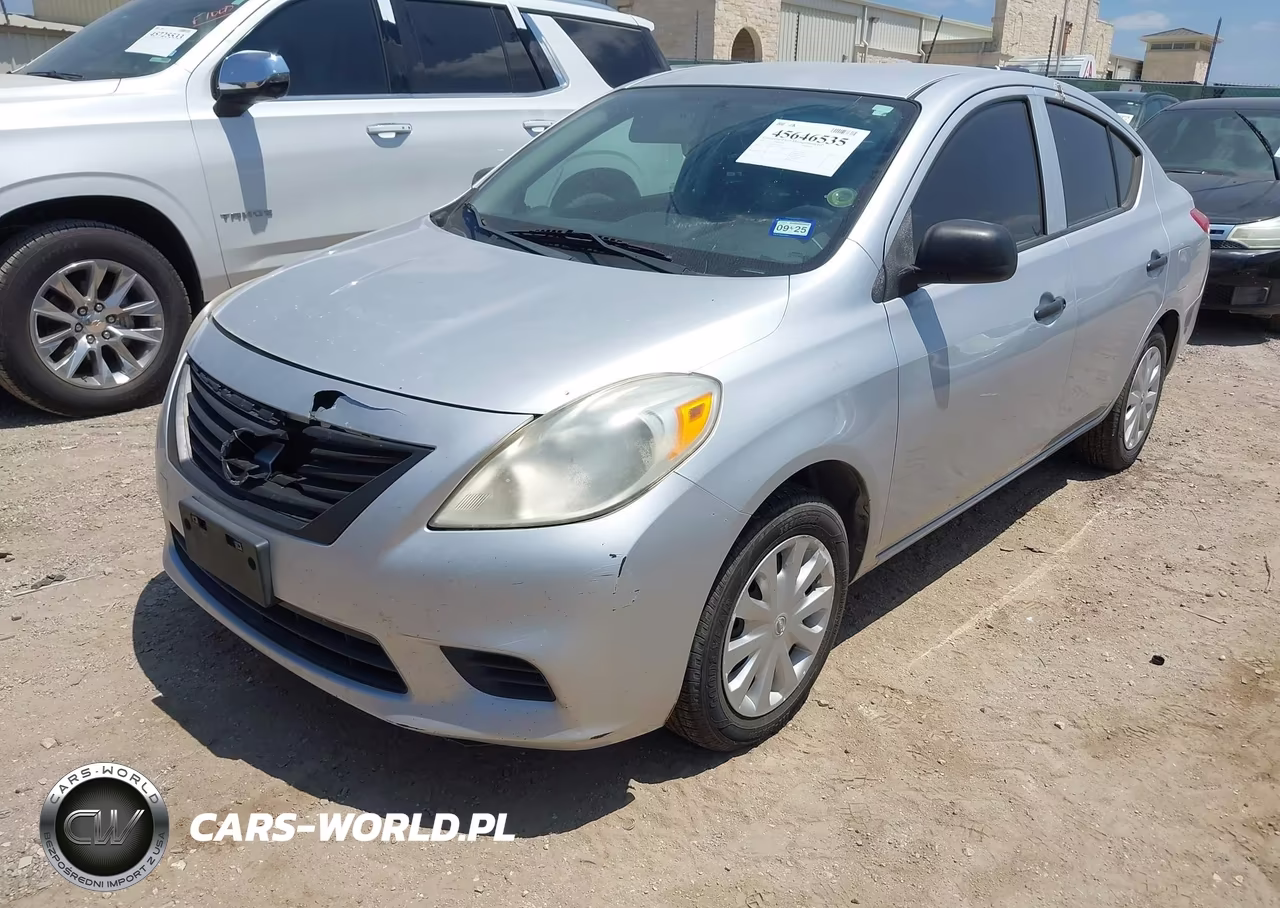 2012 Nissan Versa 1.6 S VIN:3N1CN7AP5CL901362 - 2