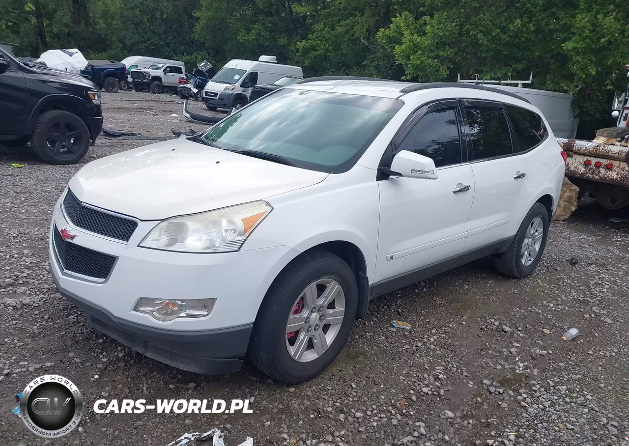 2010 Chevrolet Traverse Lt VIN:1GNLVGED8AS142855 - 2