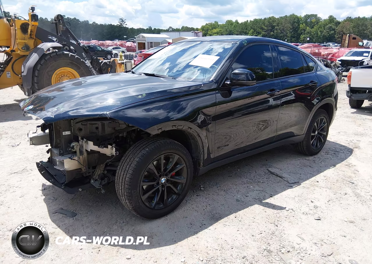 2017 BMW X6 Sdrive35I VIN:5UXKU0C37H0G68166 - 2