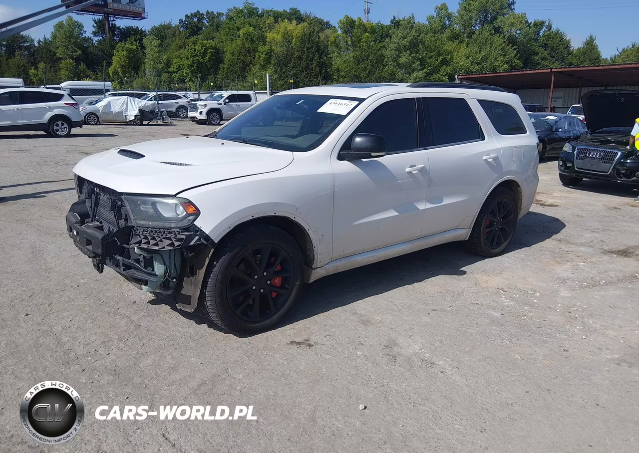 2018 Dodge Durango R-T Awd VIN:1C4SDJCT3JC346262 - 2