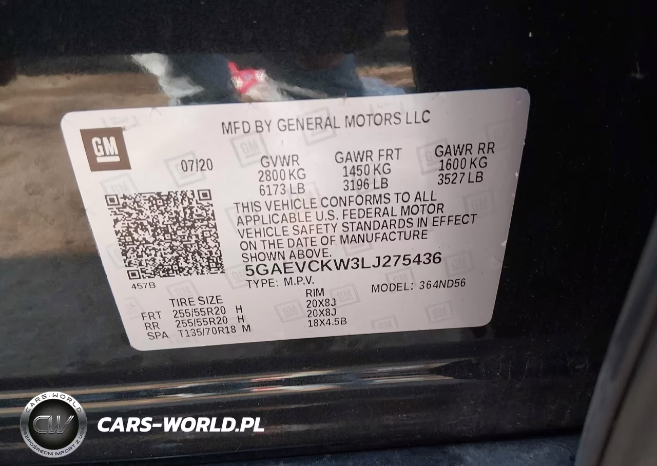 2020 Buick Enclave Awd Avenir VIN:5GAEVCKW3LJ275436 - 9