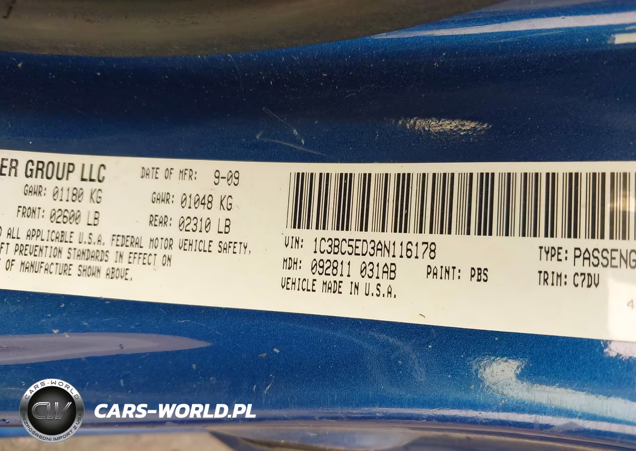 2010 Chrysler Sebring Touring VIN:1C3BC5ED3AN116178 - 9